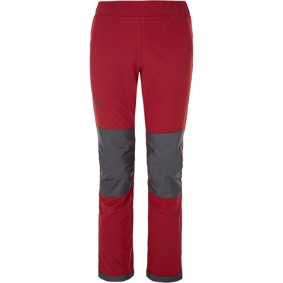 Kilpi Rizo-J dětské softshellové kalhoty tmavě červená