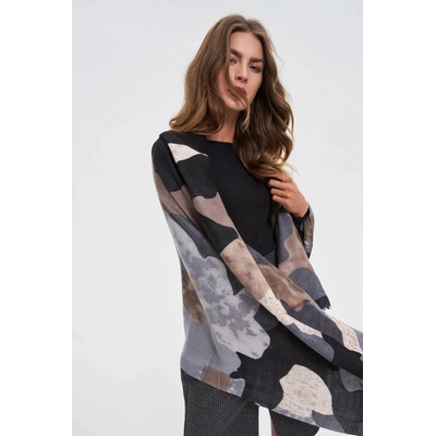 Moodo Десенован шал сив Moodo Moodo | Siv | ЖЕНИ | ЕДИН РАЗМЕР