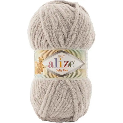 Alize Softy Plus 72 bílá káva