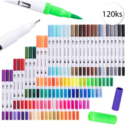 KIK KX5271 Sada barevných fixů 100 ks