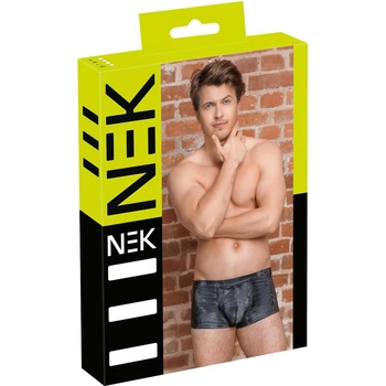 NEK - боксерки със змийски принт (черни)