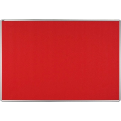 VMS VISION Textilní nástěnka ekoTAB červená 1200 x 1000