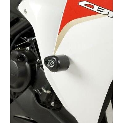 Aero padací chrániče R&G Racing pro motocykly HONDA CBR250R ('11), černé