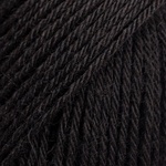 DROPS Design Nord Uni Colour 02 Black Плетива прежда (101602)