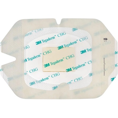 3M Tegaderm CHG 1658R Transparentné antimikrobiálne krytie (10 x 12 cm) 1 ks