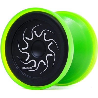 YoYoFactory Nine Dragons Kovové Yoyo Černá Neon