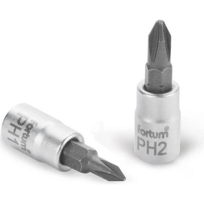 hlavice zástrčná 1/4" hrot křížový, PH 1, L 37mm
