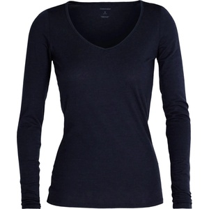Icebreaker Дамско мериносово термобельо Icebreaker Women's Siren L/S Sweetheart Merino base layer - Midnight Navy (115-0451-3812)