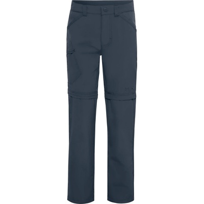 Jack Wolfskin Детски панталон със свалящи крачоли Jack Wolfskin Kid's Safari Zip Off Pants Walking trousers - Midnight Sky - размер 104 (EU) (701-2597-0611)