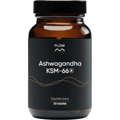 Flow Ashwagandha KSM66 60 kapslí