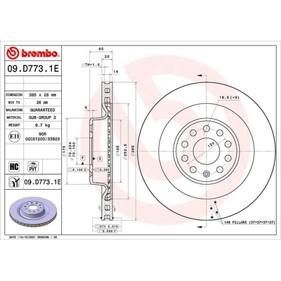 BREMBO Brzdová sada - EV KIT KT 08 022