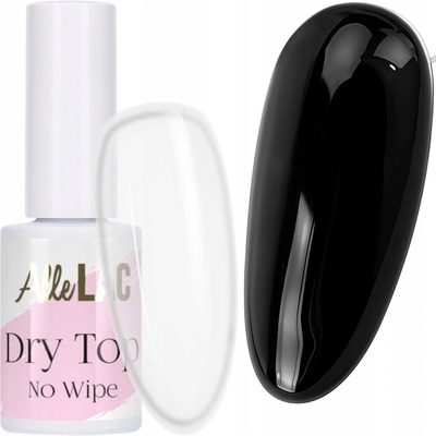 Vrchní lak hybridní AlleLac 7g Dry Top No Wipe bez výpotku lesk High Gloss