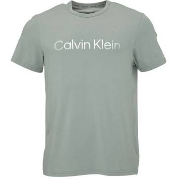 Calvin Klein NM2264E 5JX pánské pyžamové triko kr.rukáv šedé