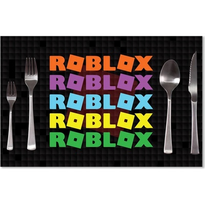 Sablio Prestieranie ROBLOX Farebný text 40x30cm