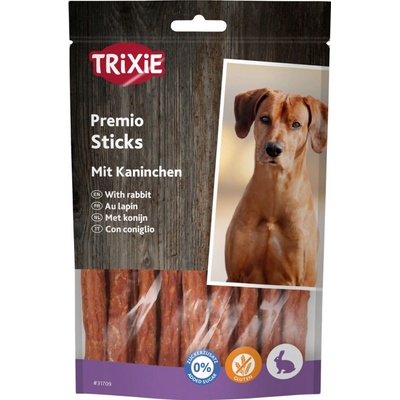 Trixie Premio RABBIT STICKS tyčinky s králíkem 100 g