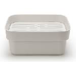 Brabantia Прибори за миене на съдове Sink Side със сушилник светлосиви (302688)