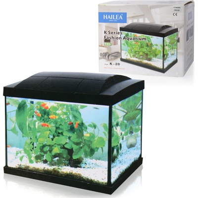 Hailea LED K20 akvarijní set černý 36 x 23 x 29 cm, 20 l – Zboží Mobilmania