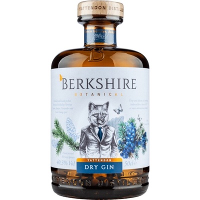 Berkshire Dry Gin 40,3% 0,5 l (čistá fľaša)