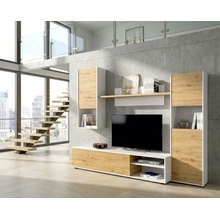 Obývacia stena Dekit Luka oak nordic white