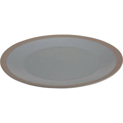 Siaki Collection Kameninový talíř Clay 26,5 cm šedý
