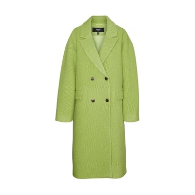 VERO MODA Вълнено палто 10296650 Зелен Regular Fit (10296650)