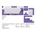 Dark project Капачки за механична клавиатура Dark Project - Violet Horizons PBT - ANSI & ISO (FSH-DP-KS177-DPUP1)