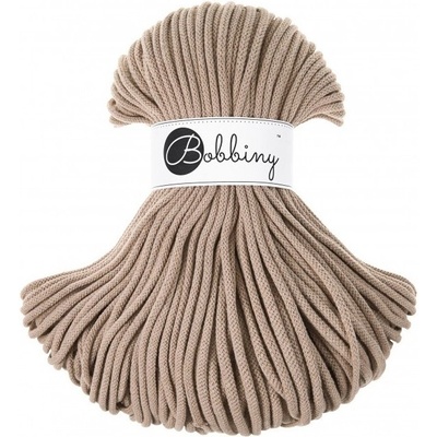 Bobbiny bavlněná šňůra PREMIUM 5mm sand