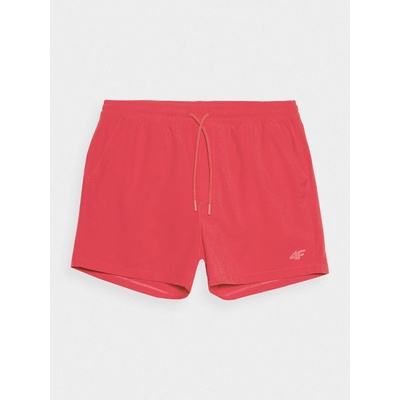 4F M085 pánske kúpacie kraťasy 4FWSS24UBDSM085 Red neon