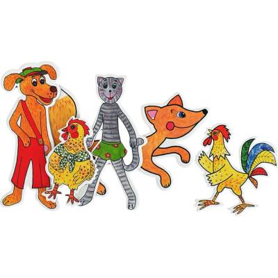 Marionetino Zvířátka a liška loutky 5 ks
