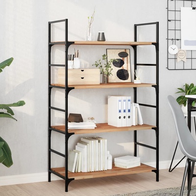 vidaXL Плаващи рафтове, 3 бр. , 100x40x2 см, маслено обработени, масивна дървесина, акация (3279561)