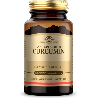 Solgar Full Spectrum Curcumin - 30 капсули
