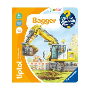 tiptoi® Wieso? Weshalb? Warum? junior - Bagger | Peter Nieländer (ISBN: 9783473493098)