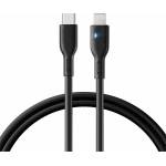 JOYROOM USB-C към Lightning кабел за Apple устройства с Lightning порт (200 см) - Joyroom USB-C to Lightning Cable PD 20W (черен) (S-CL020A13)