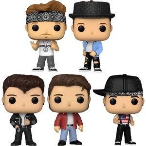 Funko Комплект фигури Funko POP! Rocks: New Kids on the Block - Donnie, Joey, Jordan, Jonathan, Danny (Special Edition) (081310)