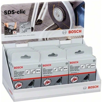 BOSCH Súprava matíc SDS-Clic (15 ks) 2607019033