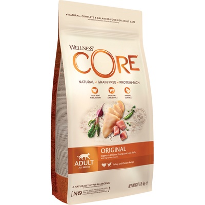 Wellness Core Adult Original All Breeds morka a kura 1,75 kg