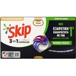 Skip ULTIMATE 3 IN 1 COLOR CAPSULES капсули за цветни дрехи 38 бр - Spring fresh