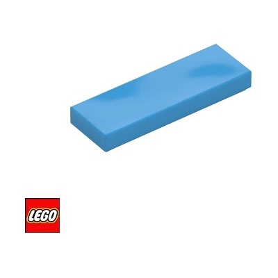 LEGO® 63864 Dlaždice 1x3 Tmavě-Azurová