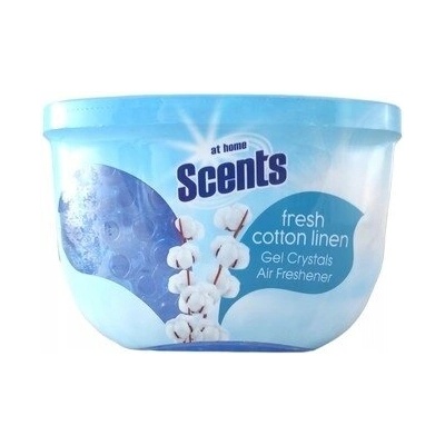 At Home Scents Гел кристали Освежител за въздух At Home Gel Crystals Fresh Cotton Linen (8720847373243)