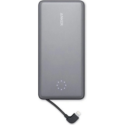 JOYROOM Външна батерия/power bank/ Anker PowerCore+ 10000 Pro, 10000mAh, черна, 1x Lightning порт, 1x Lightning вграден кабел (A1233H11)