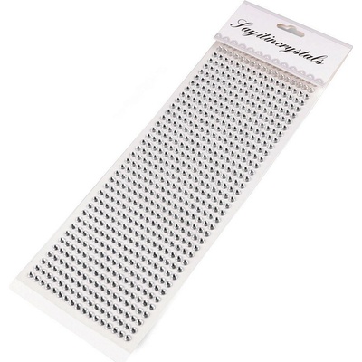 Samolepicí kamínky na lepicím proužku Ø5 mm, malé, 1 crystal