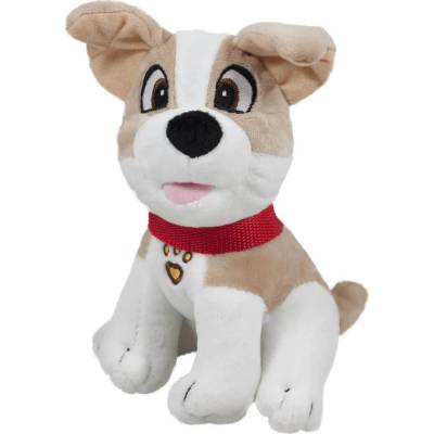 Amek Toys ПЛЮШЕНО СРЕДНО КУЧЕ С КАИШКА 3 ЦВЯТА 23 СМ