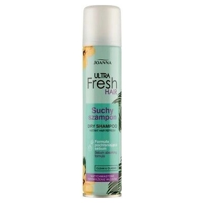 Joanna Ultra Fresh Hair dry šampón Brown 200 ml