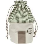OYOY Mini Зелена/кремава текстилна детска кошница за играчки ø 26x40 cm Koya - OYOY Mini (M107613)