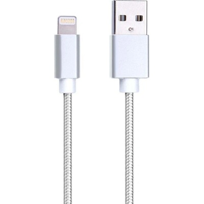 W-Star KBLTNNYWH2 SB Lightning 2m stříbrný