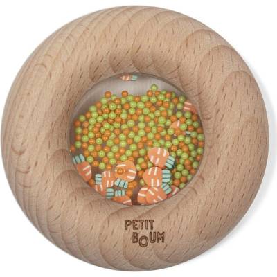 Petit Boum Senzorické chrastítko MRKVE