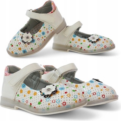 Baleríny detské laky na suchý zips profilované 6488