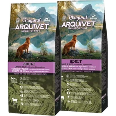 Arquivet Original Adult Jehněčí maso s rýží 2 x 12 kg