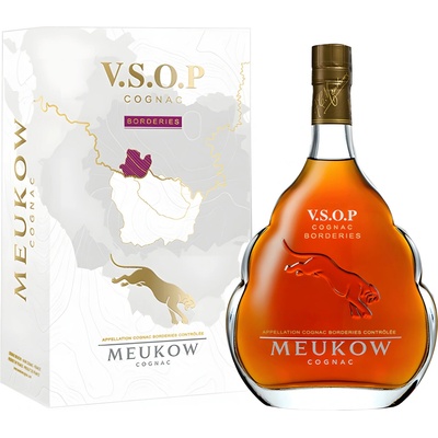 Meukow VSOP Borderies 40% 1 l (kartón)