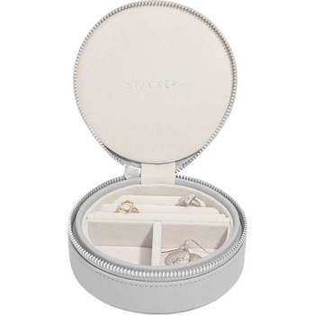 Stackers Travel kulatá kamenná šeď